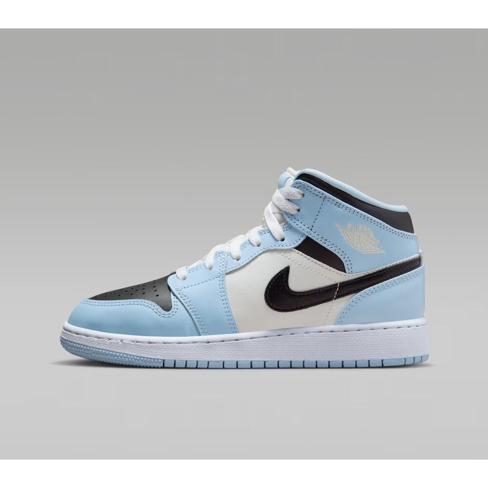 Nike Air Jordan I UNC Ice Blue High Too Sneakers Size 7Y